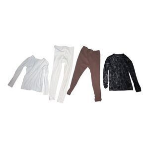 Fruit of the Loom Chill Chasers Boy 4 Piece Long Underwear Boys Shirts Pants 6/7